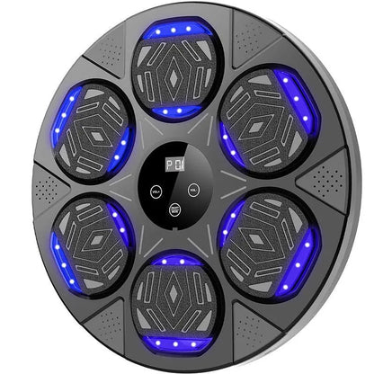 Music Boxing Machine, Bluetooth Smart Boxing Training Machine, Wall Mount Boxing Machine for Kids Adult, Boxing Target Workout Equipment for Home, Office, Gym
